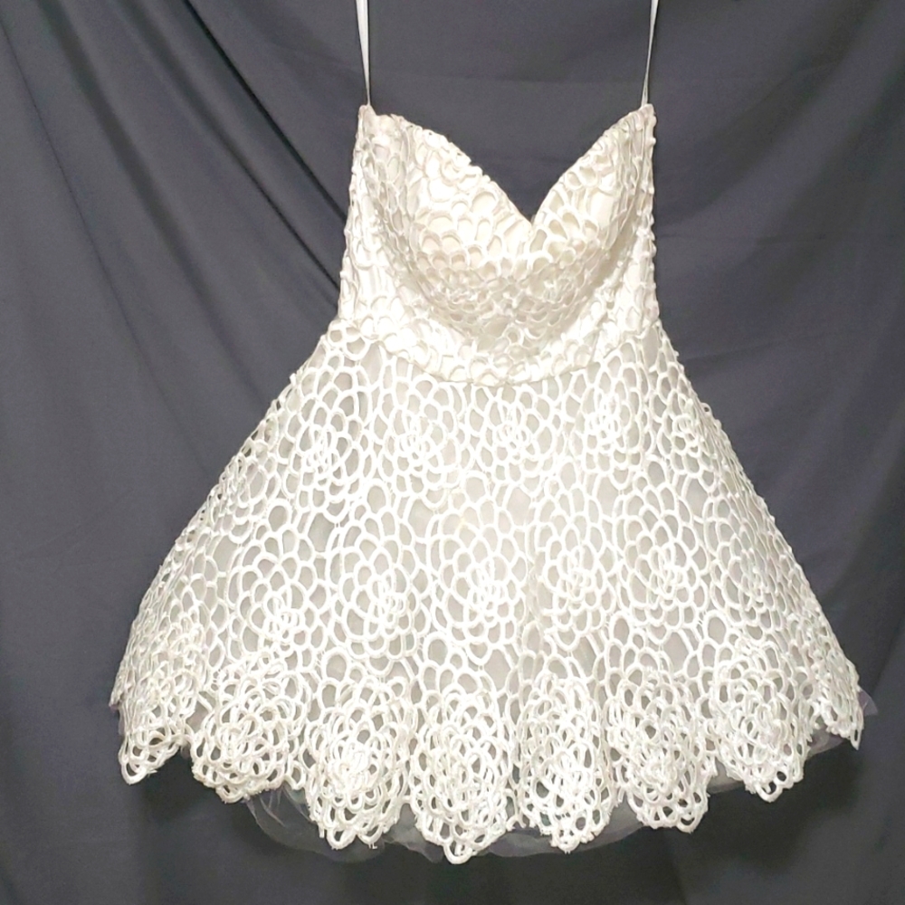 White fancy dress